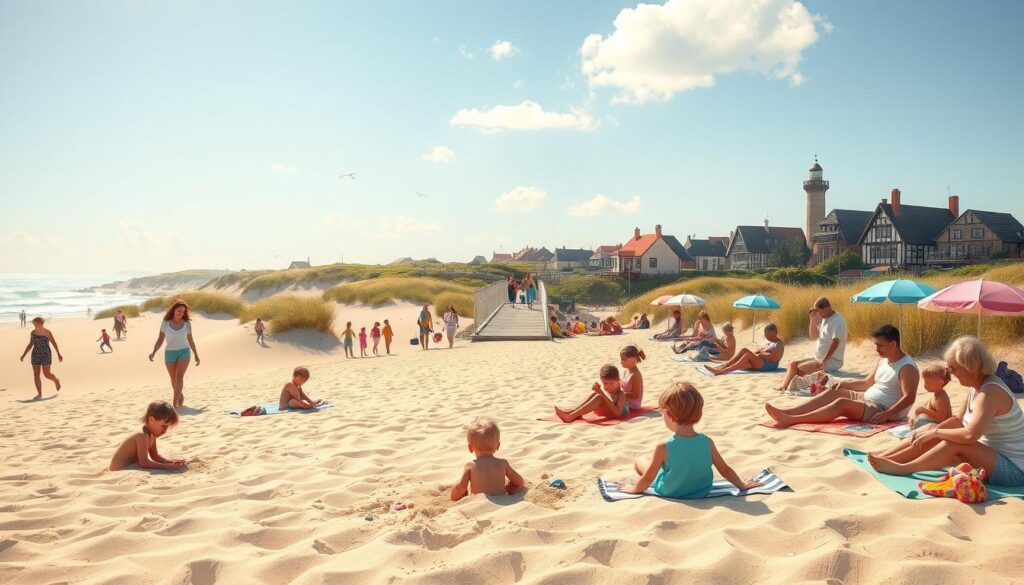Aktivitäten an der Nordsee