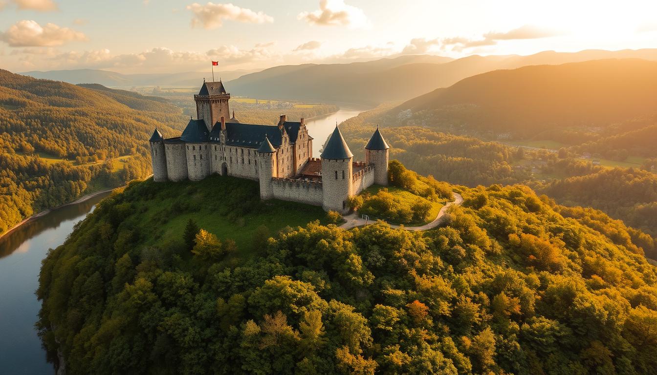 Burg Rheinstein Familienausflug