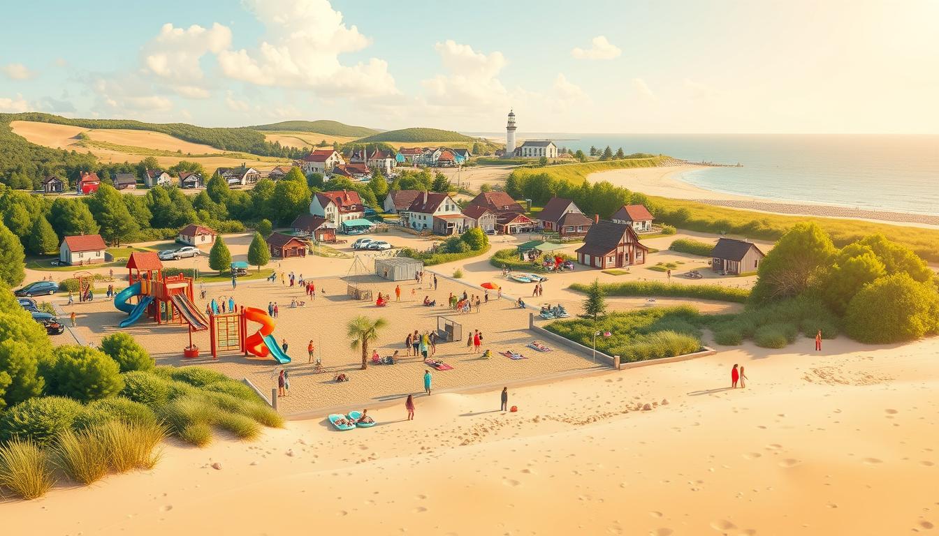 Camping mit Kindern Ostsee Spielplatz
