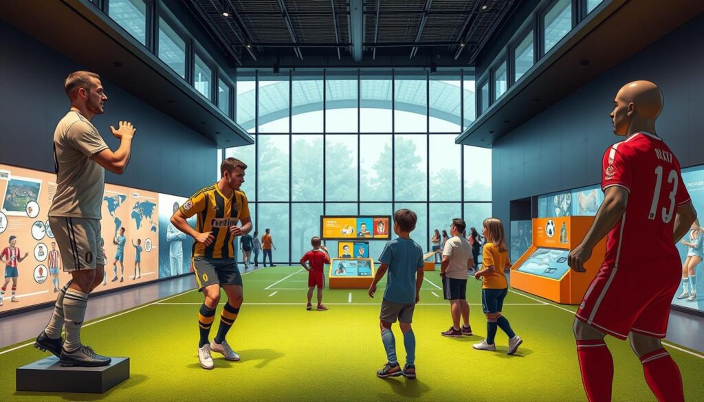 Interaktive Ausstellung im Fußballmuseum Dortmund