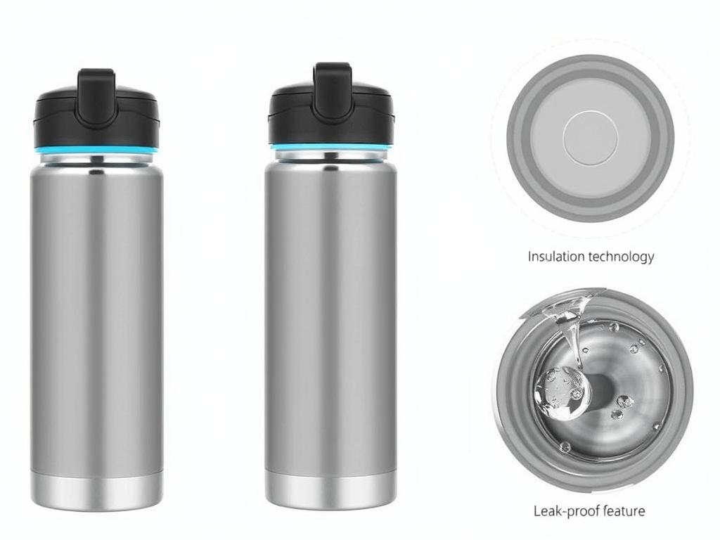 Isolierte Trinkflasche für Kinder
