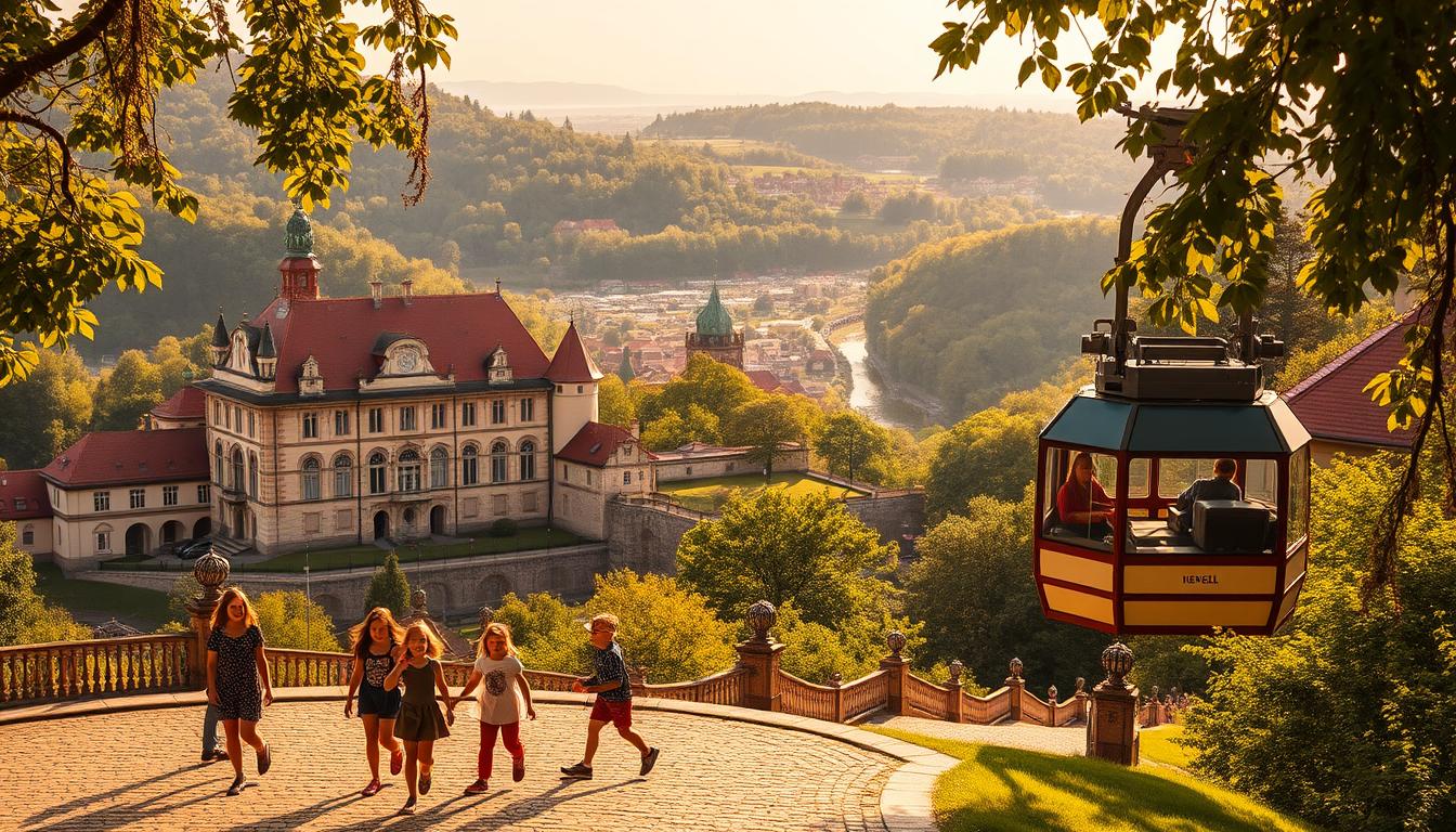 Schloss Heidelberg mit Kindern