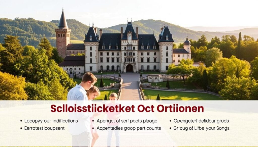 Schlossticket Optionen für Familien