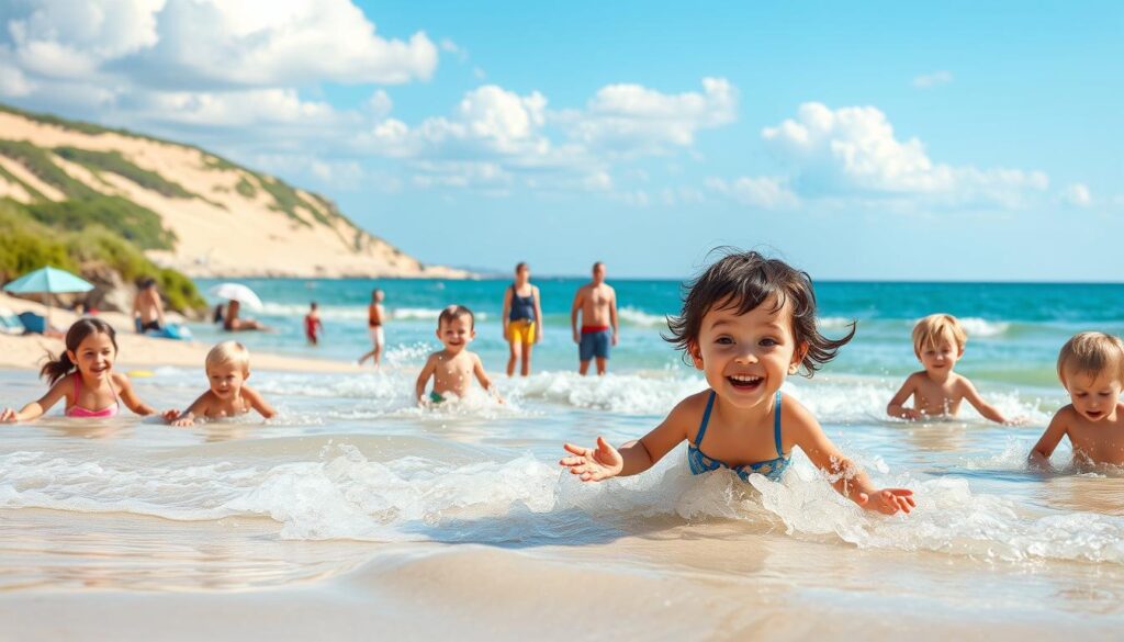 Wassersport Aktivitäten für Familien