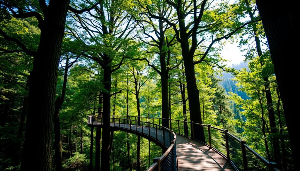 Baumwipfelpfad im bayerischen Wald