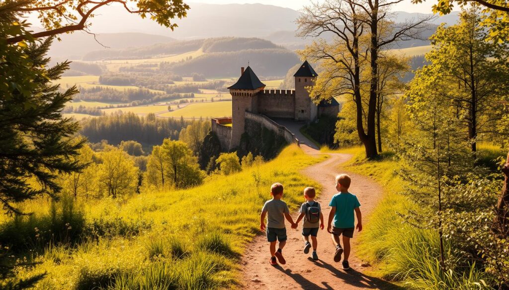 Wanderwege zur Burg Trifels