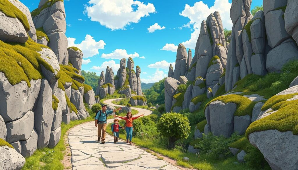 rundweg felsen rundweg felsen